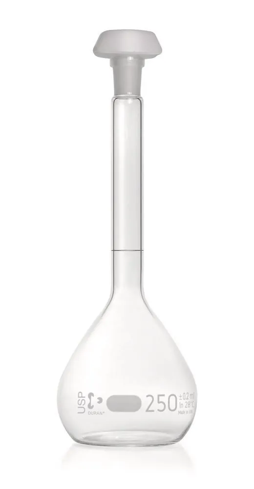 Baloane cotate DURAN® clasa A, USP<31>, 250 ml, 14/23 — Carl Roth, cod AHY8.1