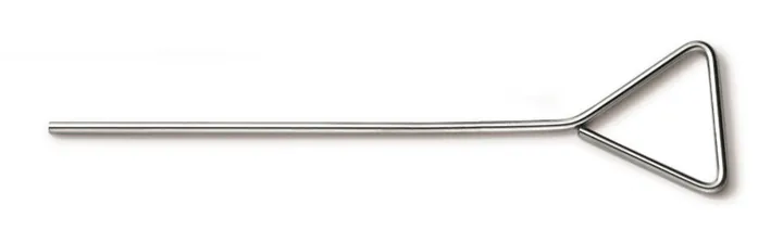 Spatulă Drigalski, Oțel inoxidabil, l 40 mm, L 165 mm, 1 bucată — Carl Roth, cod AL98.1