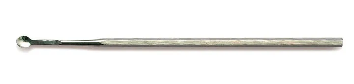 Micro-spatulă lingură, oțel inox 18/10, mâner hexagonal, Ø 5 mm — Carl Roth, cod AT18.1