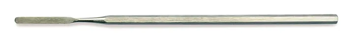 Micro-spatulă, rotundă, oțel inox 18/10, mâner hexagonal, lățime 3 mm, L 140 mm — Carl Roth, cod AT20.1