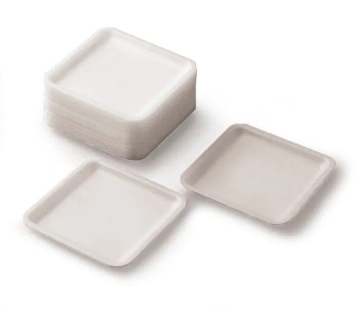 Tăvițe de cântărire, plate, din PS, L 89 x l 89 x H 6 mm, 500 bucată(ți) — Carl Roth, cod ATC3.1