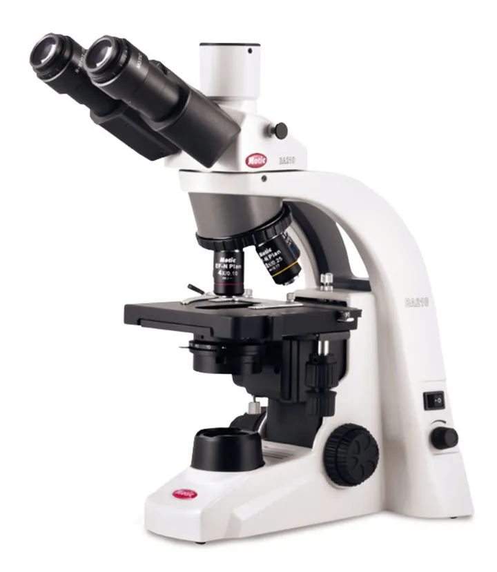 Microscop de laborator BA210, trinocular LED, câmp luminos, 1 bucată — Carl Roth, cod ATT8.1