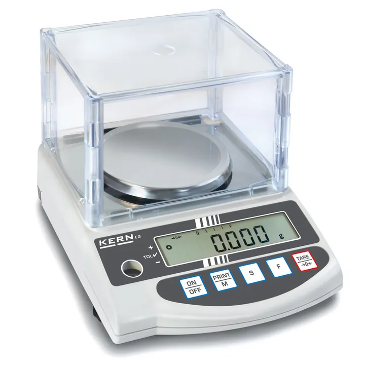 Balanță de precizie EW 220-3 NM (W), domeniu 220g, ajustare ext., lizibilitate 0.001g — Carl Roth, cod AX07.1