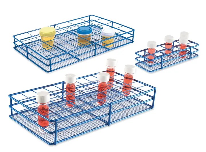 Suporturi pentru eprubete și cuve, 5x10 orificii, pentru tuburi-Ø 23 mm, 1 bucată — Carl Roth, cod AXE6.1