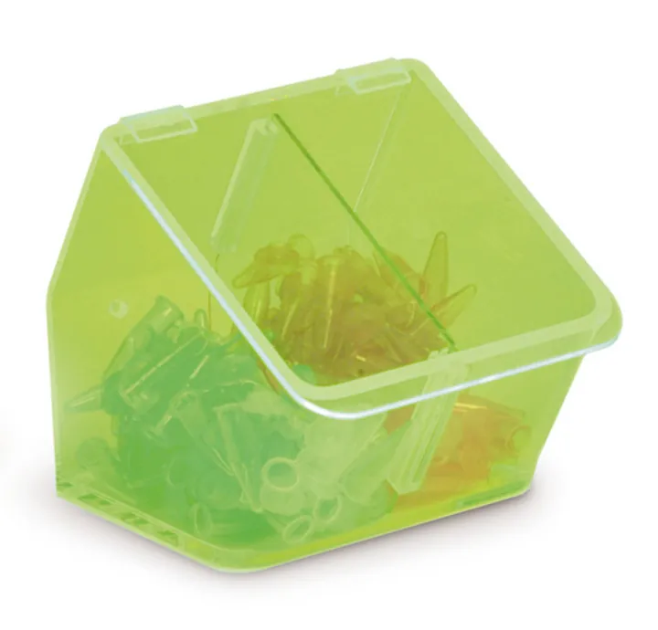 Container de deșeuri de masă, 2 compartimente, verde, 1 bucată — Carl Roth, cod AXL4.1