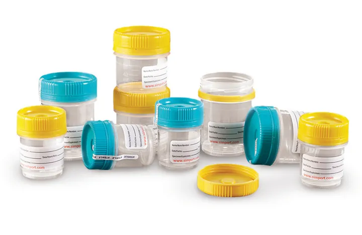 Recipiente pentru probe SpecTainer(TM) 90 ml, PP, capac cu filet din PE, 400 bucăți — Carl Roth, cod AYT7.1