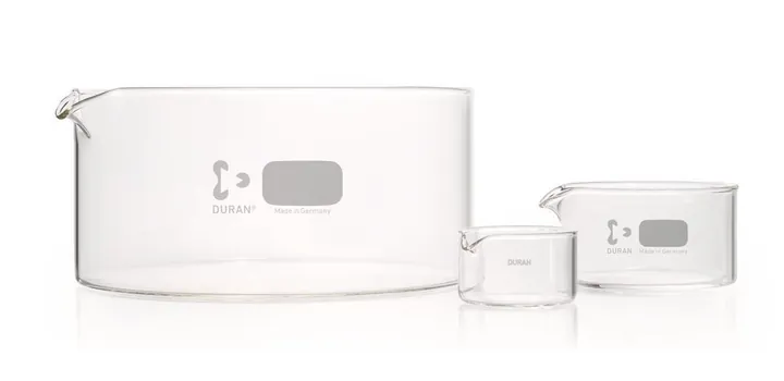 Cristalizoare, Ø 60 mm, DURAN®, cu cioc, 60 ml, 10 buc. — Carl Roth, cod C093.1