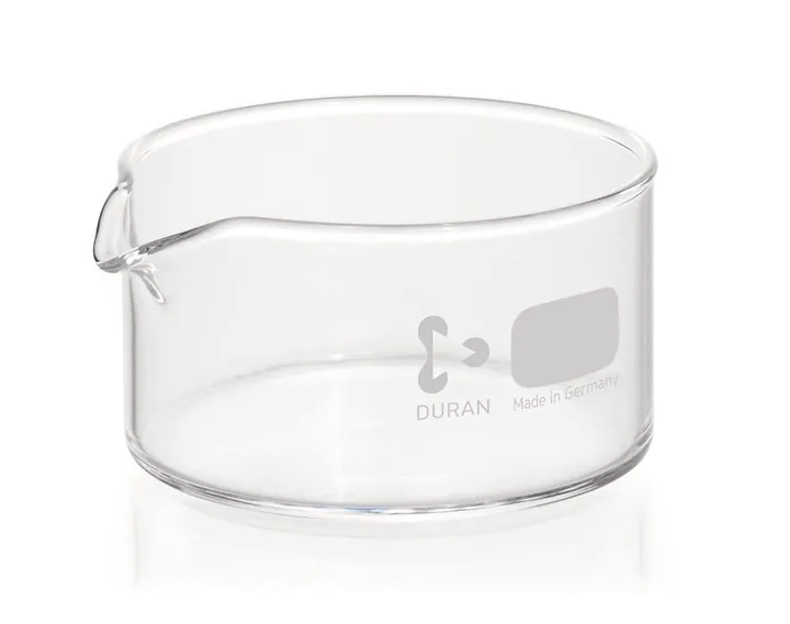 Cristalizoare, Ø 80 mm, DURAN®, cu cioc, 150 ml, 10 buc. — Carl Roth, cod C095.1