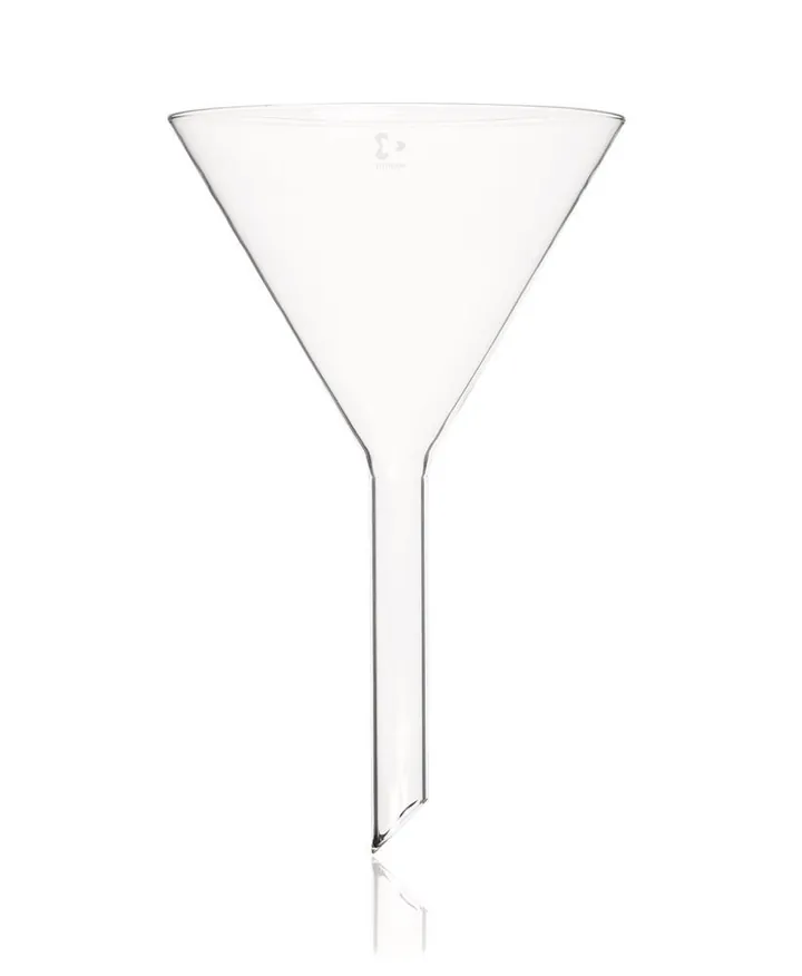 Pâlnie, cu tijă scurtă, DURAN®, Ø exterior margine 200 mm, L tijă 175 mm, 1 bucată — Carl Roth, cod C160.1