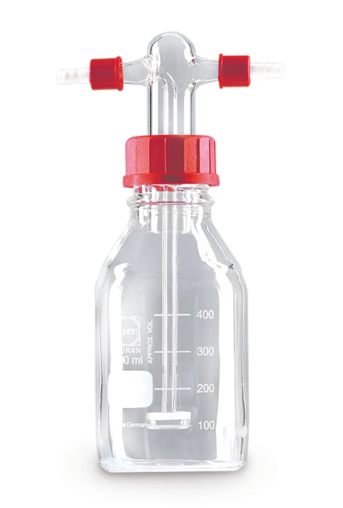 Sticlă de spălare gaze, DURAN®, cu placă filtrantă, 500 ml, 1 bucată — Carl Roth, cod C216.1