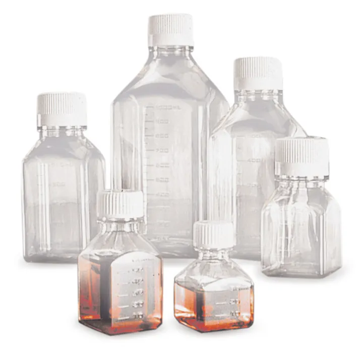 Flacoane pentru medii de cultură, PETG, L 38 x W 38 x H 63 mm, 30 ml, sterile, 24 buc. — Carl Roth, cod C481.1