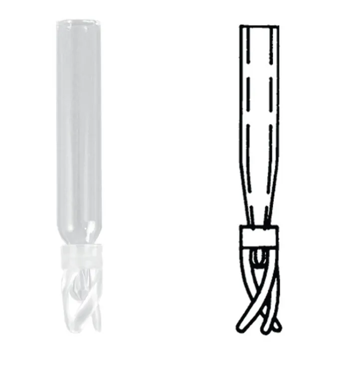 Rotilabo®-inserts 100 µl, sticlă borosilicată, pentru fiole de probă 2 ml, 100 buc. — Carl Roth, cod C516.1