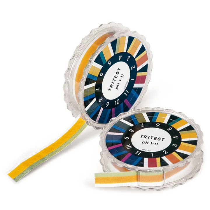 Hârtie indicatoare universală de pH Tritest, pachet de reumplere, 3 role, lățime 14 mm — Carl Roth, cod C729.1