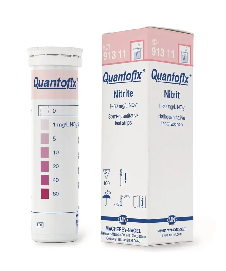 Benzi de testare Quantofix®, nitrit, L 95 x W 6 mm, 0-1-5-10-20-40-80 — Carl Roth, cod C734.1