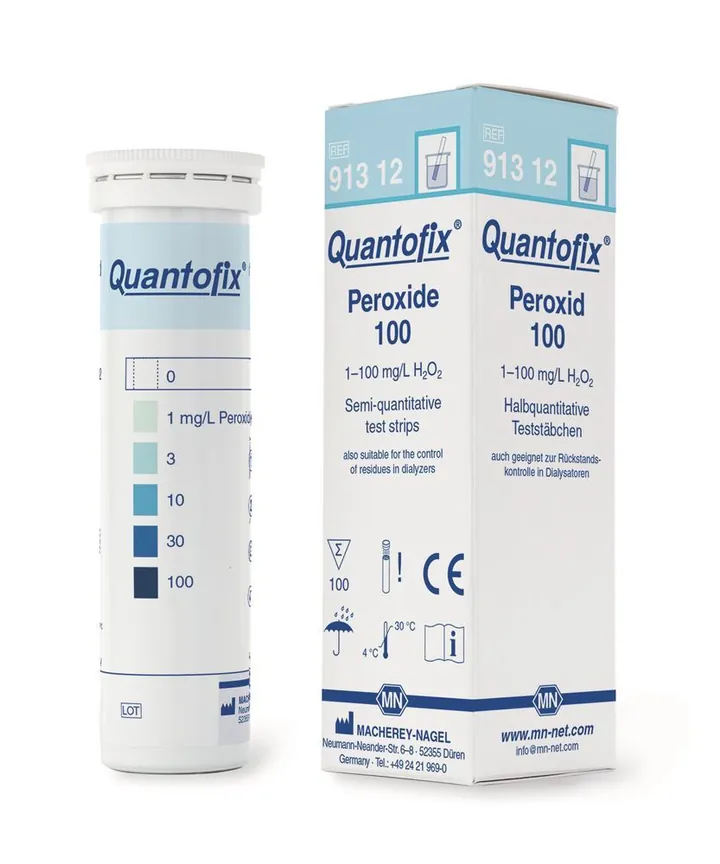 Benzi de testare Quantofix®, peroxid II, L 95 x W 6 mm, 100 bucăți — Carl Roth, cod C735.1