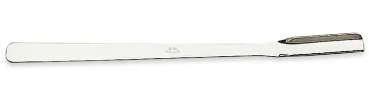Spatulă pentru pulbere, oțel inoxidabil 18/10, cupă 40 x 10 mm, lungime 170 mm — Carl Roth, cod C829.1