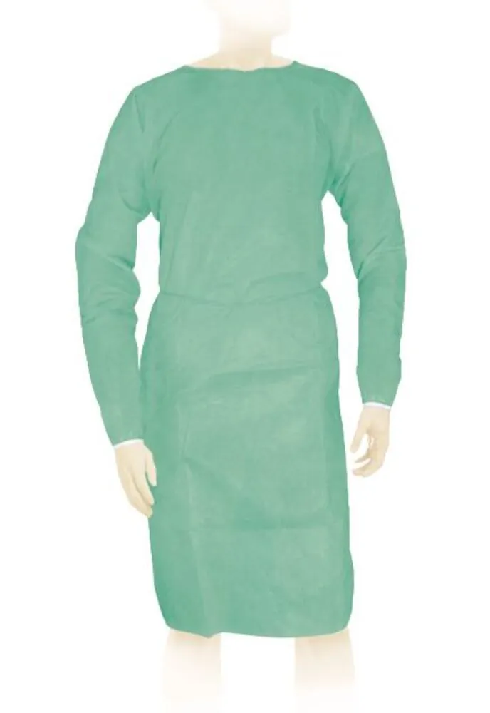 Halat de unică folosință BEESANA® pentru vizitatori, verde, L 140 cm, 10 bucăți — Carl Roth, cod CAN1.1