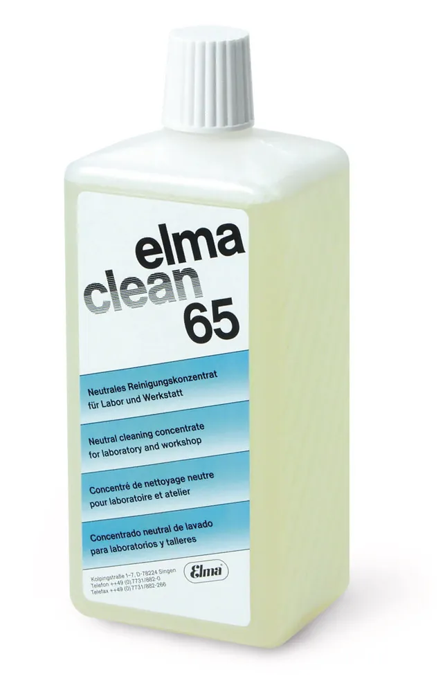Aparat de curățat cu ultrasunete Elma clean 65, detergent neutru delicat, 1 l, plastic — Carl Roth, cod CC45.1