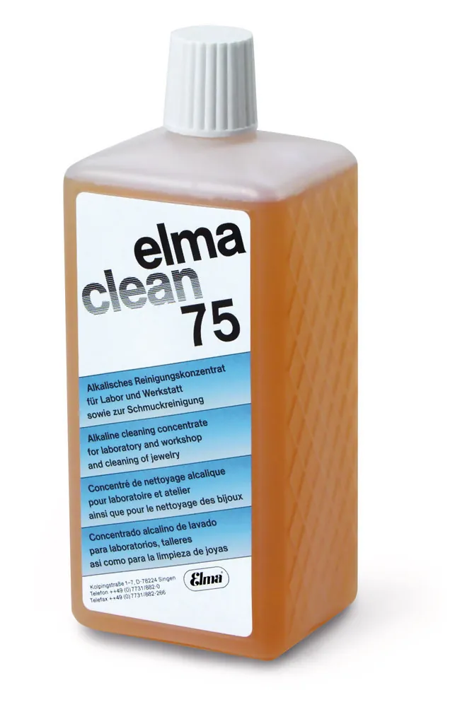 Aparat de curățat cu ultrasunete Elma clean 75, concentrat de curățare amoniacal, 1 l, plastic — Carl Roth, cod CC47.1