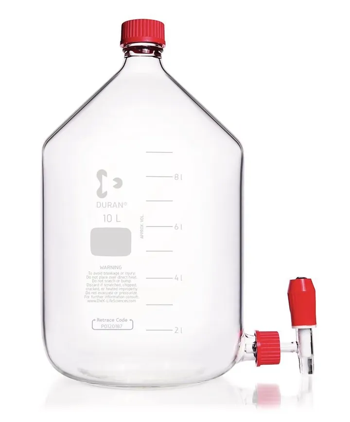 Sticlă DURAN®-settling 10000 ml, cu filet GL 45, 1 buc. — Carl Roth, cod CCP3.1