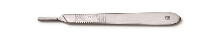 Mâner Rotilabo®-scalpel, nr. 3, oțel inoxidabil, scurt, 1 buc. — Carl Roth, cod CE16.1