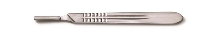 Mâner Rotilabo®-scalpel, nr. 4, oțel inoxidabil, scurt, 1 buc. — Carl Roth, cod CE18.1