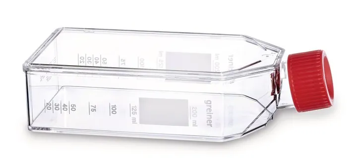 Flacoane pentru culturi celulare cu capac filetat cu filtru, 75 cm², 250 ml, 15-38 ml — Carl Roth, cod CE49.1