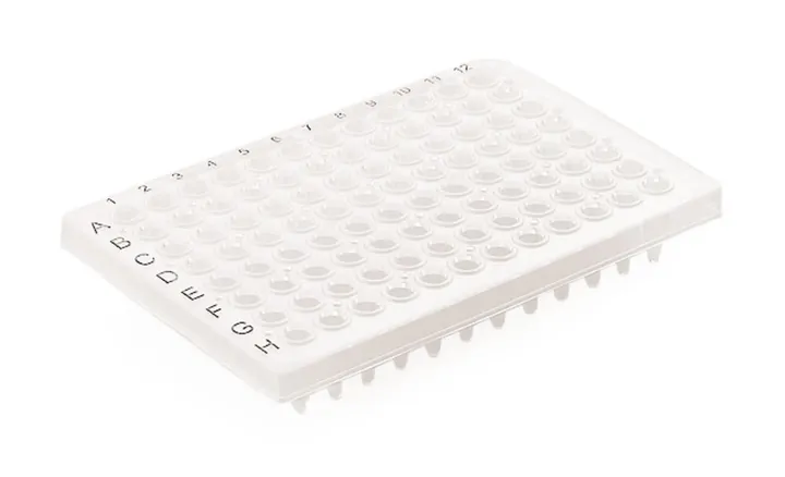 Tăvi Rotilabo®-PCR, Standard, cu jumătate de ramă, volum de umplere 300 µl, 50 bucăți — Carl Roth, cod CEN0.1