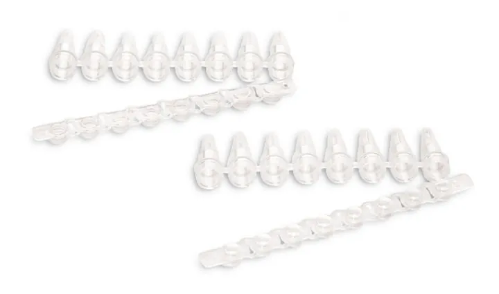 Flacoane de reacție PCR Rotilabo®-8-strip, stripuri PCR cu stripuri de capace convexe — Carl Roth, cod CEN3.1