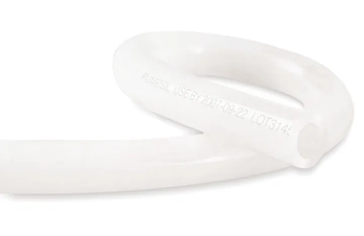 Furtun de pompă din silicon, grosime 1.6 mm, Ø interior 6.4 mm, Ø exterior 9.6 mm, 5 m — Carl Roth, cod CH28.1