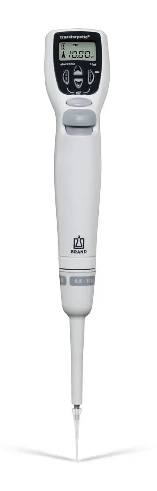 Pipetă de microlitri Transferpette® elec., de la BRAND, cu alimentator, 0.5 - 10 µl — Carl Roth, cod CH82.1