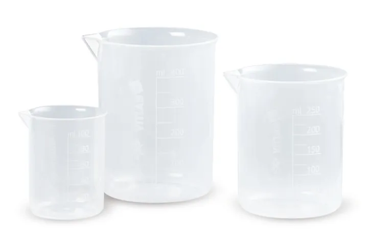 Pahar Berzelius, 1000 ml, PP, scară în relief, 1 bucată — Carl Roth, cod CKL2.1