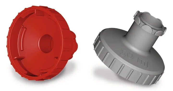 Adaptor pentru vârfuri de dozare, 50 ml, gri, 1 bucată — Carl Roth, cod CKX6.1