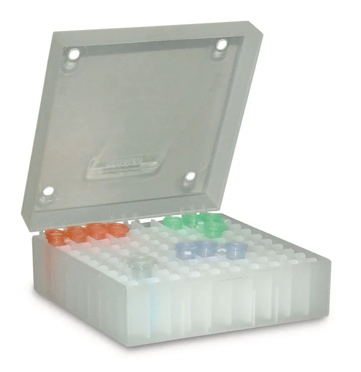 Cutii criogenice Rotilabo®, PP, natur, H 52 mm, 5 buc. — Carl Roth, cod CLH7.1