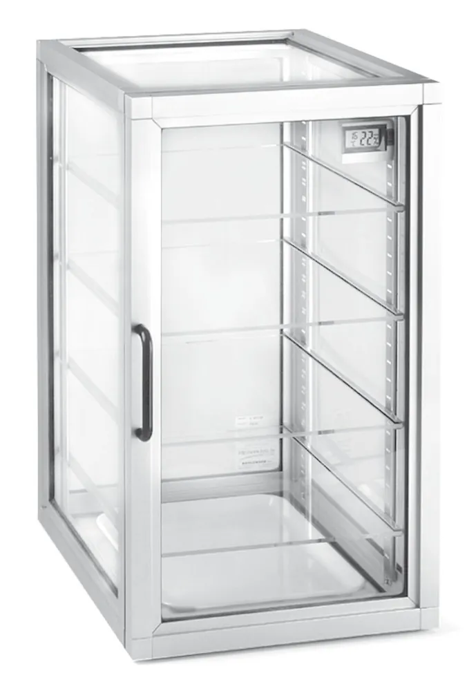 Exicator-stea, acril, cadru aluminiu, 4 rafturi variabile, 1 tavă de bază, 45 l — Carl Roth, cod CT04.1