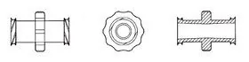 Rotilabo®-Luer-connectors, PP, transparent, LLF pe LLF, 10 buc. — Carl Roth, cod CT67.1