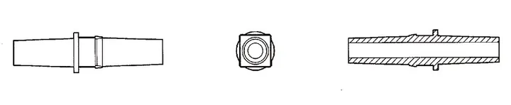 Rotilabo®-Luer-connectors, PP, transparent, LM pe LM, 10 buc. — Carl Roth, cod CT68.1