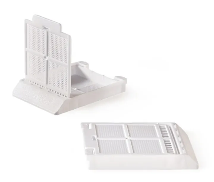 Casete de încorporare pentru biopsii Micromesh(TM), din polimer acetal, culoare albă — Carl Roth, cod CXN2.1