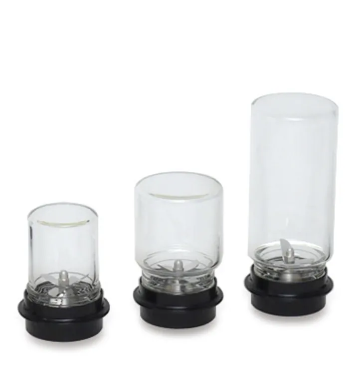 Atașament din sticlă 125 ml, pentru mixer Tip RMBL, 1 bucată — Carl Roth, cod CYX6.1