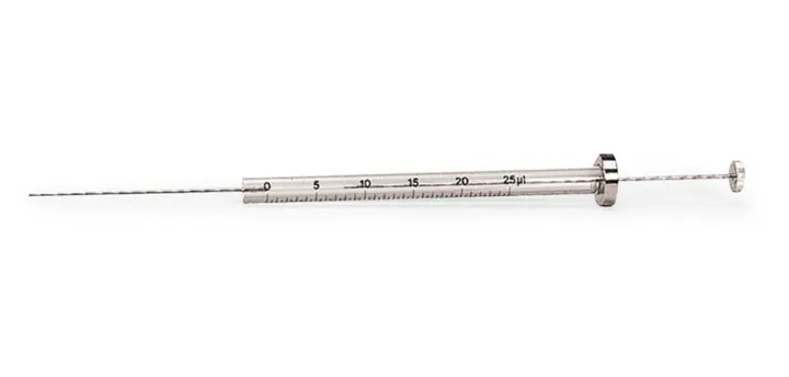 Seringă de microlitri HPLC, pentru valve Rheodyne, L 51 mm, 25 µl, 1 buc. — Carl Roth, cod E121.1