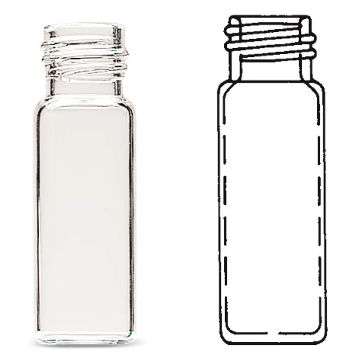 Flacoane Rotilabo®-sample 4 ml, sticlă borosilicată, clară, 200 bucăți — Carl Roth, cod E152.1