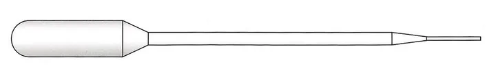 Pipete Pasteur cu vârf ultra-subțire, LDPE, nesterile, L157 mm, 3.5 ml — Carl Roth, cod E304.1
