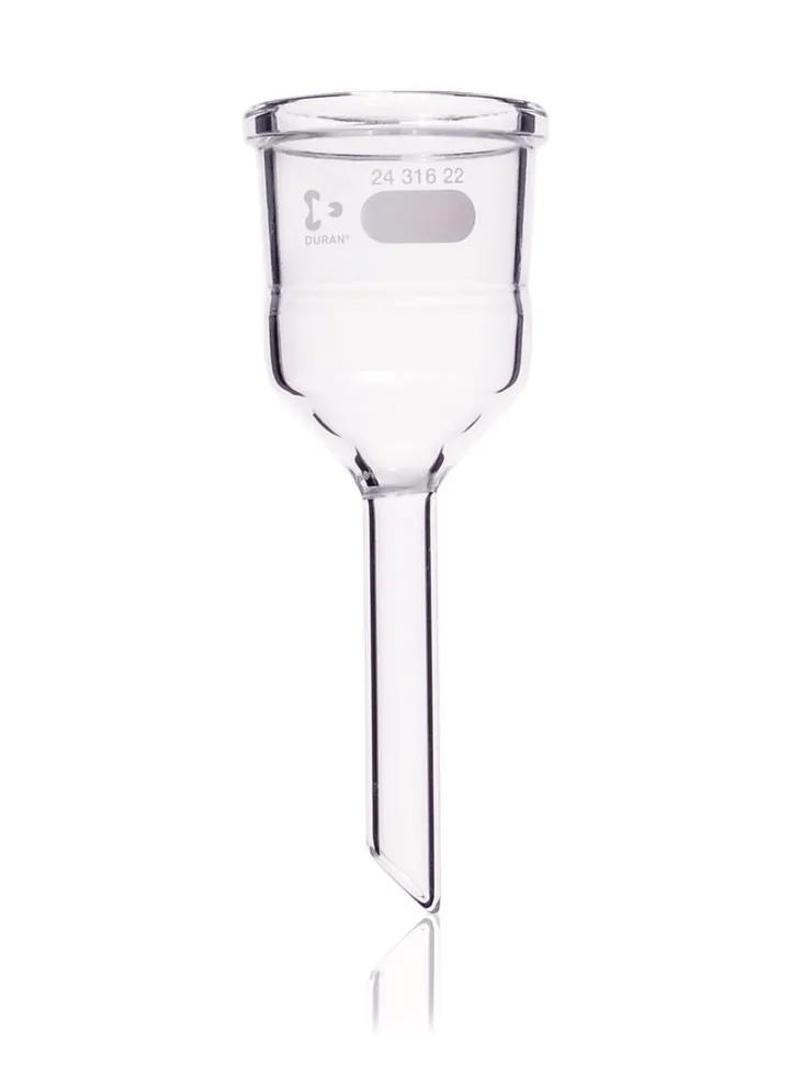 Adaptor pentru creuzet, pt. creuzete filtrante 15ml, DURAN®, Ø interior, sus 34 mm, 1 bucată — Carl Roth, cod E571.1