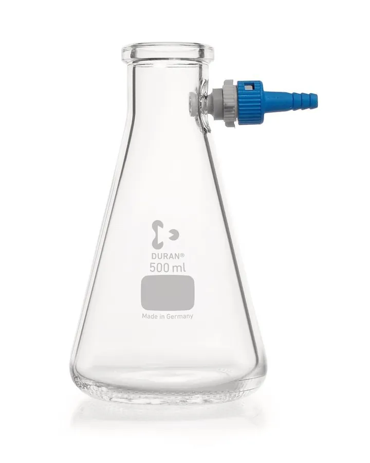 Balon de filtrare, DURAN®, formă Erlenmeyer, 500 ml, 1 bucată — Carl Roth, cod E577.1