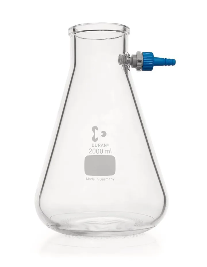 Balon de filtrare, DURAN®, formă Erlenmeyer, 2000 ml, 1 bucată — Carl Roth, cod E579.1