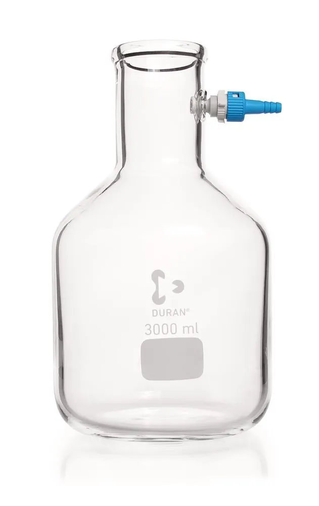 Balon de filtrare, DURAN®, formă de sticlă, 3000 ml, 1 bucată — Carl Roth, cod E580.1