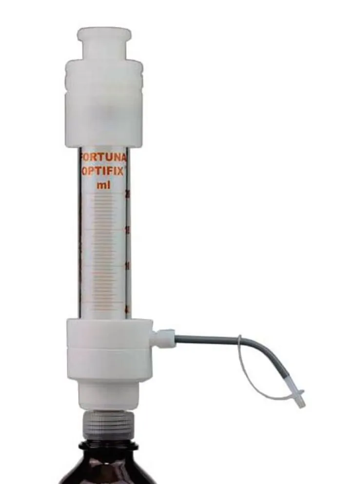 Dozator FORTUNA® OPTIFIX® BASIC, acoperit cu PTFE, 60-300 ml, 1 bucată — Carl Roth, cod E828.1