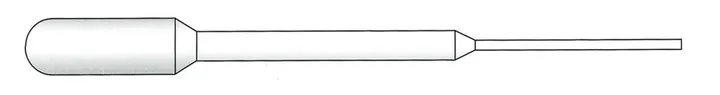 Pipete Pasteur standard, negradate, LDPE, sterile, pachet 10 buc., L155mm — Carl Roth, cod EA55.1
