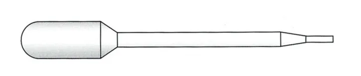 Pipete Pasteur standard, negradate, LDPE, nesterile, lungime 87 mm — Carl Roth, cod EA57.1