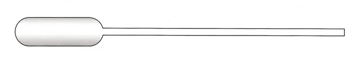 Pipete Pasteur cu vârf subțire, LDPE, nesterile, L 155 mm, 3.3 ml, 500 bucată(ți) — Carl Roth, cod EA58.1